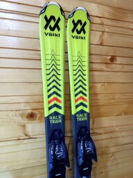 LYŽE VOLKL RACETIGER JR YELLOW 120CM
